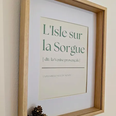 L'instant Sorgue Apartment L'Isle-sur-la-Sorgue